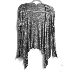 Gray long-sleeve sweater